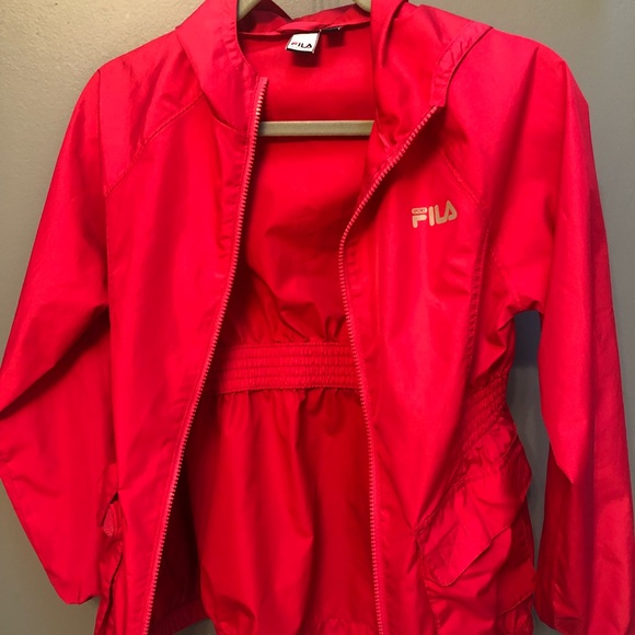 fila rain jacket